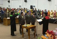 Pimpinan DPRD Kota Baubau Periode 2024-2029 Resmi Dilantik