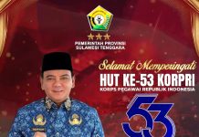 Dirgahayu Ke-53 Korpri, Andap: Semangat Melayani dan Membangun Indonesia
