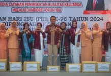 Peringatan Hari Ibu ke-96 di Baubau, Pj Wali Kota: Perempuan Berdaya untuk Indonesia Emas 2045