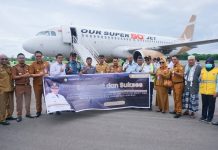 Pendaratan Pesawat Airbus A320-200 di Bandara Betoambari, Awal Era Baru Penerbangan di Baubau