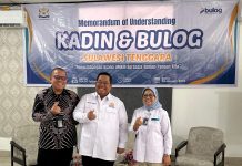 Kadin Sultra dan Bulog Teken MoU Kembangkan UMKM Berbasis Rumah Pangan Kita