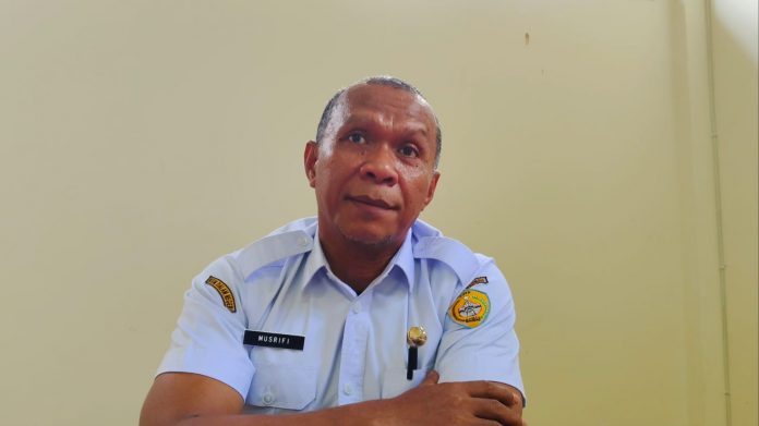 Sekretaris Badan Pendapatan Daerah (Bapenda) Kota Baubau, Musrifi.