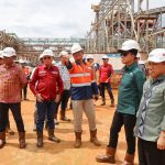Sekda Sultra Pantau Progres Pembangunan Industri Pertambangan di Kolaka