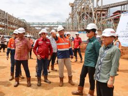 Sekda Sultra Pantau Progres Pembangunan Industri Pertambangan di Kolaka