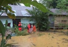 Kendari Diguyur Hujan, Ruas Jalan dan Pemukiman Warga Terendam Air