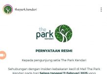 The Park Kendari Tutup Sementara Setelah Insiden Kebakaran