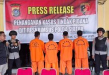 Polda Sultra Tangkap 4 Pelaku Penyalahgunaan BBM dan LPG