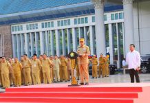 Gubernur Sultra Pimpin Apel Perdana ASN, Tegaskan Komitmen Bangun Birokrasi Profesional dan Solid