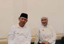 Yusran-Hamsinah Disambut Meriah di Bandara Betoambari, Lanjut Buka Puasa Bersama di Rujab Wali Kota Baubau