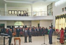 La Ode Fasikin Kembali Jadi Pj Sekda Baubau, Wali Kota Yusran Fahim Tekankan Pentingnya Sinergi dan Efisiensi