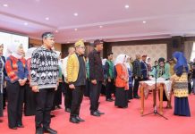 Ketua Dekranasda Sultra Resmi Lantik Pengurus Baru Masa Bakti 2025-2030
