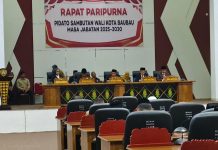 Paripurna Perdana, Ini Pemaparan Wali Kota dan Wakil Wali Kota Baubau Periode 2025-2030 di Hadapan DPRD