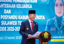 Gubernur Hadiri Pelantikan Ketua TP-PKK dan TP-Posyandu Kabupaten/Kota se-Sultra Masa Bakti 2025-2030
