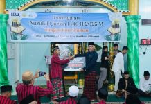 Peringatan Nuzulul Qur’an di Baubau: Pemkot Serahkan Hibah Rp 20 Juta untuk Masjid