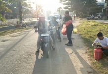 IJTI dan LKBN Antara Sultra Gelar Aksi Sosial Berbagi Takjil