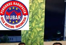 Kick Boxing Indonesia Muna Barat Dikukuhkan, Siap Cetak Atlet Berprestasi Menuju Porprov XV Sultra 2026
