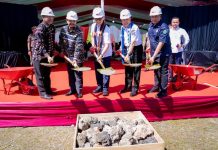 Gubernur Sultra dan Menkes RI Letakkan Batu Pertama Pembangunan RSUD Tipe C Buton Tengah