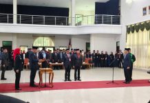 Wali Kota Yusran Lantik Amril Tamim sebagai Pj Sekda Baubau, Dorong Sinergi Wujudkan Visi Pemerintahan