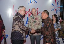 Gubernur Sultra Hadiri HUT ke-249 Amerika Serikat di Surabaya, Dorong Kerja Sama Pendidikan dan Kesehatan