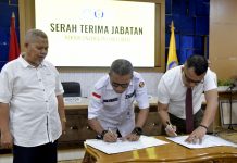 Sertijab Rektor UHO: Prof. Armid Usung Misi Percepatan Globalisasi Kampus