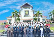 Wali Kota Baubau Kukuhkan 76 Anggota Paskibraka Tahun 2025