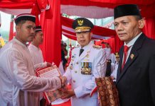 Gubernur Sultra Serahkan Remisi HUT ke-80 RI kepada 2.142 Warga Binaan