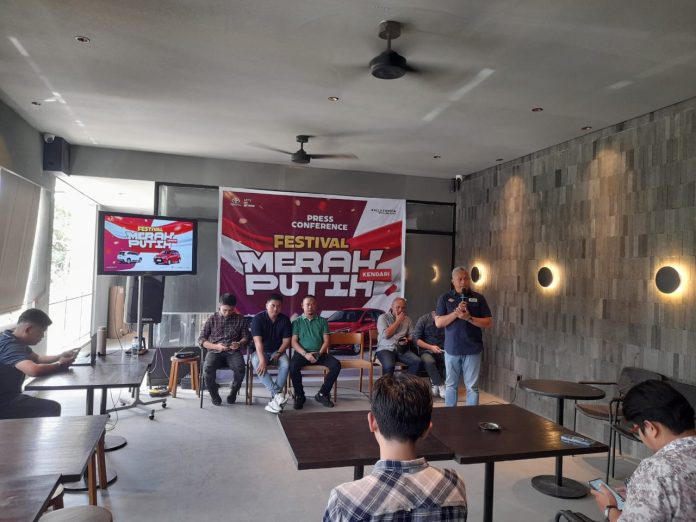 Konferensi pers Kalla Toyota jelang Festival Merah Putih, Rabu (20/08/2025).