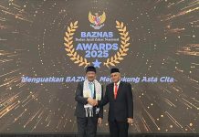 Gubernur Sultra Raih Baznas Award 2025, Bukti Komitmen Dukung Gerakan Zakat Nasional