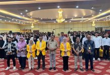 Wagub Sultra Hugua Hadiri Orientasi Mahasiswa Baru Universitas Terbuka Kendari