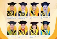 UHO Kukuhkan Delapan Guru Besar, Jumlah Profesor Capai 156 Orang