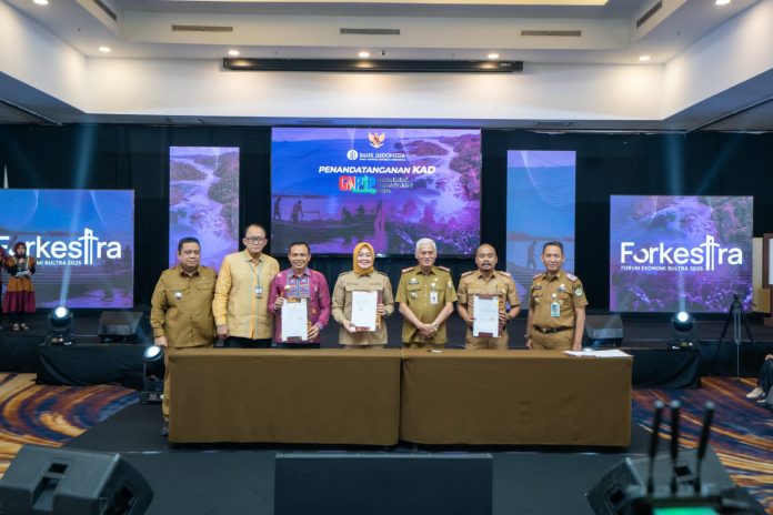 Forkestra 2025, BI dorong perekonomian Sultra bersaing di kancah global, Selasa (30/09/2025).