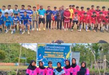 Semangat Sportivitas Warnai Laga Persahabatan SMAN 1 Wadaga dan SMAN 1 Tikep di Muna Barat