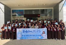 Study Tour PIK-R Sri Gantari SMA Negeri 04 Kendari di Kantor BNNP Sultra