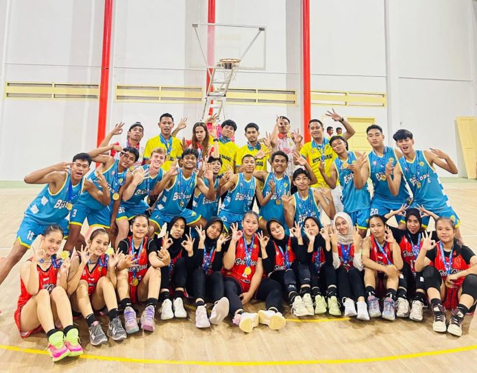 Baubau Ukir Sejarah, Tim Basket Putra dan Putri Pertahankan Tradisi Emas di Kendari