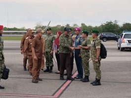 Menhan Tinjau Pembangunan Yonif 823 Wakaaka di Baubau: Fasilitas Lengkap, Siap Huni Akhir Tahun