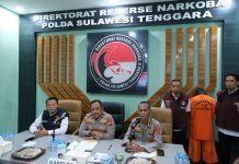 Kurir Sabu Jaringan Internasional Bawa 6,5 Kg Sabu Ditangkap di Kendari
