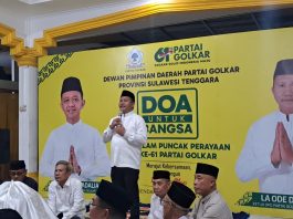 Perayaan HUT Ke-61, Golkar Sultra Prioritaskan Pembenahan Internal Menuju Pemilu 2029