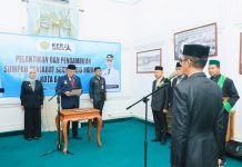 Wali Kota Baubau Lantik Pj Sekda Baru, Instruksikan Percepat Pengisian Sekda Definitif yang Kosong Tiga Tahun