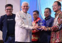 Wakili Gubernur, Sekda Sultra Hadiri Anugerah Keterbukaan Informasi Publik Sultra Tahun 2025
