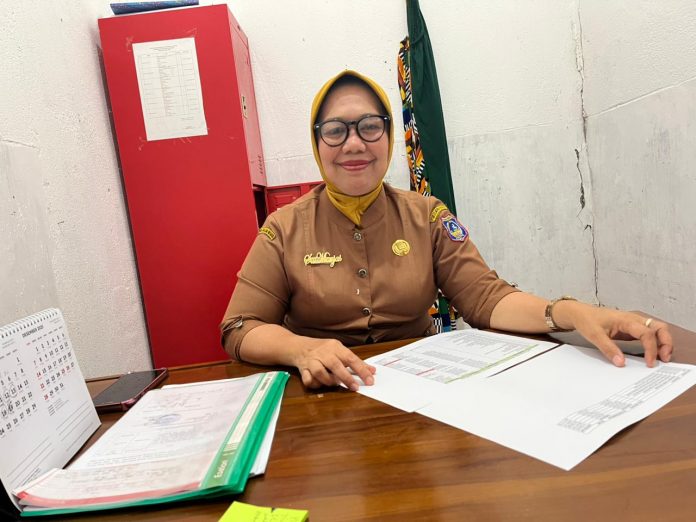 Kepala Bidang Perbendaharaan BPKAD Mubar, Siti Marjai.