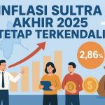 Inflasi Sultra Akhir 2025 Tetap Terkendali