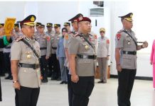 Jabatan Dirresnarkoba, Dirbinmas Polda Sultra dan Kapolres Bombana Resmi Berganti