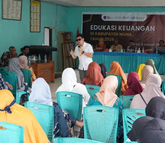 OJK Sultra Konsisten Tingkatkan Literasi Keuangan Lewat Gencarkan di Muna dan Mubar