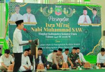Peringatan Isra Mi’raj 1447 H, Bupati Konawe Utara Ajak Umat Jadikan Shalat Sumber Kekuatan Spiritual