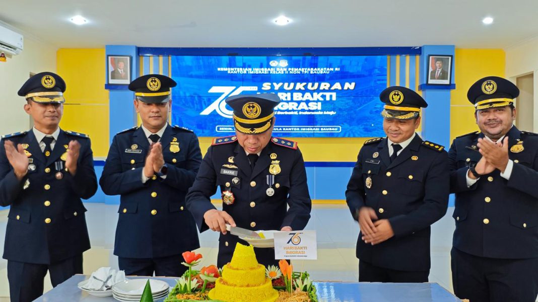 Hari Bakti Imigrasi ke-76, Imigrasi Baubau Terus Berbakti untuk Indonesia Maju