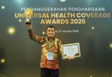 Capai UHC 97,88 Persen, Pemda Konawe Utara Raih Penghargaan UHC Awards 2026 Kategori Utama