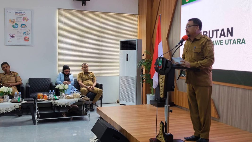 Sekda Konawe Utara Buka Konsultasi Publik Ranwal RKPD 2027