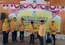 Terpilih Aklamasi, Rhika Purwaningsih Darwin Pimpin Golkar Muna Barat Periode 2026–2030
