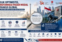 OJK Optimistis Reformasi Pasar Modal Diakui Global, MSCI Beri Sinyal Positif