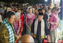 Gubernur Sultra dan KASAU Tinjau Stan Pameran HUT ke-62 Sultra